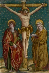 Kreuzigung Jesu mit Maria und Johannes